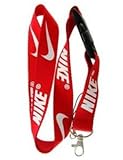 1 X Nike Red Lanyard Keychain Holder
