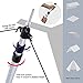 Anyoo Adjustable-Height Singular Tent Pole 7.5Ft Big Foot Telescoping Aluminum Twist Lock Tent Pole Strong Durable Lightweight Perfect for Camping Hiking Backpacking Shelters