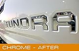 Toyota Tundra 2014-2019 Tailgate Insert Letters (Chrome)