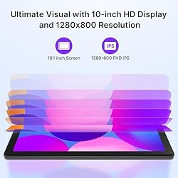 ApoloMedia 10 inch Android 13 Tablet : Tablets with