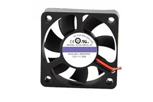KF0510B1H-R DC 12V 1.6W 50x50x10mm 2-Wire Cooling Fan