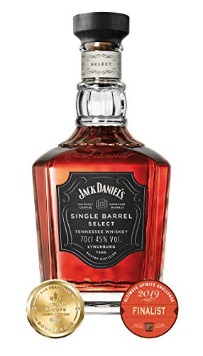 Jack Daniel‘s Single Barrel Select - Tennessee Whiskey - Ein hochwertiges Geschenk - Süße Vanille, schwere Eiche und dunkle Kirschen - 0.7L/ 45% Vol. – Bild 3