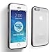 iPhone 5S/ SE/ 5 Anti Gravity Phone Case, Nano Hands-Free Selfie Clear Protective Goat Case Stick to Mirror, Glass, Tile, Smooth Surface - Black