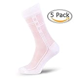 5-pack Men's Ultra thin Breathable Cotton Dress Socks, 5-pack