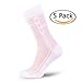 5-pack Men's Ultra thin Breathable Cotton Dress Socks White, X-Large