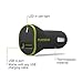 PureGear Extreme USB Car Charger with Qualcomm Quick Charge 3.0 - Black