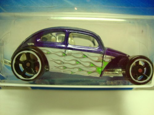 Hot Wheels Custom Volkswagen Beetle Purple #121 5/10 Heat Fleet (2009)