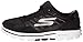 Skechers Performance Men's Go Walk 3 Compete Lace-Up Walking Shoe, Black/White, 8.5 M US