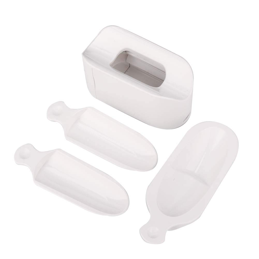 Nail Dipping Powder Tray, Professional Manicure Mould French Manicure Dipping Tray Mould Container Manicure Nail Art Tool for Nail Art DIY