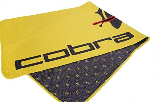 Cobra Golf 2021 Men’s C Towel (Black, One Size), 909486-01 Cobra Golf 2021 Men’s C Towel (Black, One Size), 909486-01