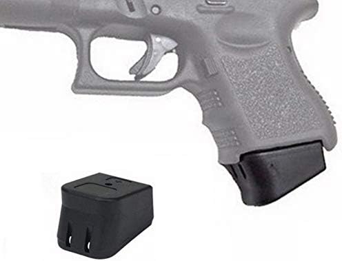 Best Quality - Holsters - New Hunting Tactical Glock +2 Magazine Extension Plus Base Extension Base pad for 17, 19, 22, 23, 24, 25, 26, 27, 28, 31, 32, 33 - by DINAX - 1 PCs