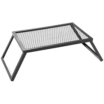 Amazon.com : Campfire Cooking Grate : Cast Iron Camp Fire ...
