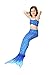 sophiashopping Girl's 3pcs Mermaid Tail Swimmable Princess Bikini Set Swimsuit