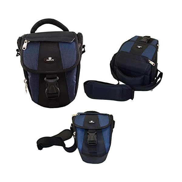 Case4Life DSLR SLR-Kameratasche Wasserbeständig mit Schnellzugriff, Tragegurt für Panasonic Lumix DMC- Series inc G70…