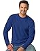 Hanes TAGLESS Nano-T Men's Long-Sleeve Tee,Deep Royal,Medium