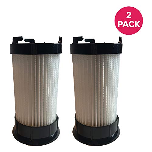 Crucial Vacuum Replacement Vacuum Filter - Compatible with Eureka Part # DCF-4, DCF4, DCF-18, DCF18 - Models 4704BLM, 4702A, 4704BLU, 4704FRD, 4704LMP, 4704LTA 4704ONG, 4704PNK, 4704PUR (2 Pack)