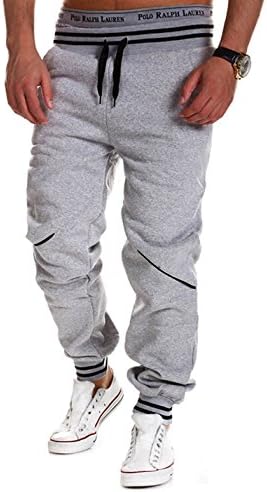 OCCOO Men's Casual Baggy Hiphop Dance Jogger Sweatpants Trousers