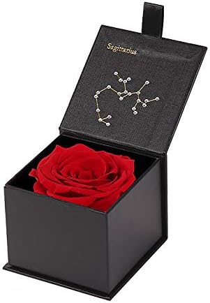 Rosas eternas, rosa eterna, flor preservada real, caja de regalo de lujo: Amazon.es: Hogar