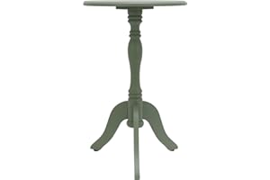Decor Therapy Simplify Pedestal Accent Table, Olive Branch