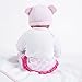 SanyDoll Reborn Baby Doll Vinyl 22inch 55cm Lovely Lifelike Cute Toy Pink Sleeping Baby Doll