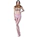 Miya 12 Colors,Women's Control Top 12 Den All Sheer Toe silk stockings Tights Panty Hose,Light Purple,Medium / Large