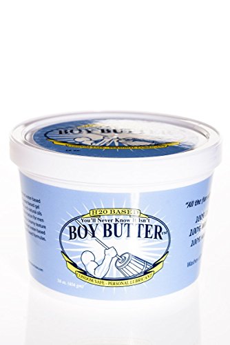 Boy Butter Personal Lubricant, H2O Formula (16 Oz. Tub)
