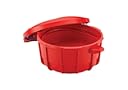 SilverStone Microwave Cookware BPA-Free Microwavable Pressure Cooker, Large, Chili Red