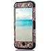 Hocase iPod Touch 7th Generation 2019 Case, Camouflage Series Shockproof Protection Soft Silicone Rubber Bumper+Hard Plastic Protective Case for iPod Touch 5th/6th/7th Generation - Camo/Black