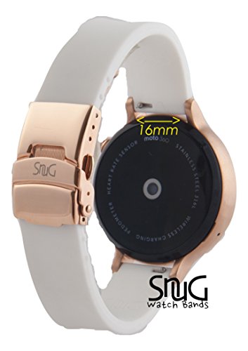 Snug watchbands women s moto 360 16mm replacement watch band for …
