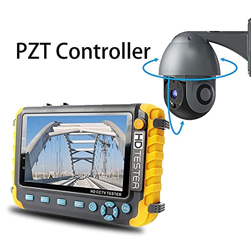 5 Inch 4 In 1 CCTV Monitor Tester, AHD/TVI/CVI/CVBS Coaxial Analog
