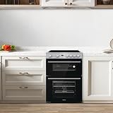 Hisense HDE3211BXUK 60cm Electric Cooker with Ceramic Hob Brushed Stainless view 14