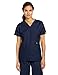 WonderWink Women's Peek-A-Boo Top, Navy, Medium