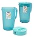 Rubbermaid 26074 Limited Edition Dishwasher Safe Pitcher, 1 Gallon, Blue
