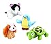 Plush Pet Friends Animal Sound Toys with Carrier | Plush Animal Toy Baby Gift | Toddler Gift
