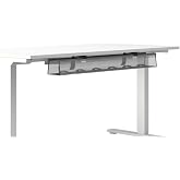 Humanscale Mesh Wire Basket for Desk, Durable Wire Cable Management for Strips and Cables, Lightweight and Heavy-Duty Under D