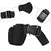 TINYAT Belt Bum Bag Travel Hiking Outdoor Sport Fanny Pack Waist Bag Holiday Money Hip Pouch T251(Black)