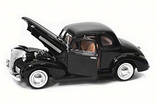Motor Max 1939 Chevy Coupe, Black 73247AC - 1/24 Scale Diecast Model Toy Car