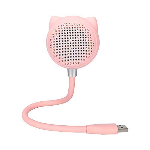 KuDiff Desk Lamp with USB Charging Port Built in Bluetooth Speaker Touch Sensitive Dimmable Brightness & 2 Color Mode, Creative Reading Lamp with Bluetooth Music Night Light Flexible USB Goose Neck