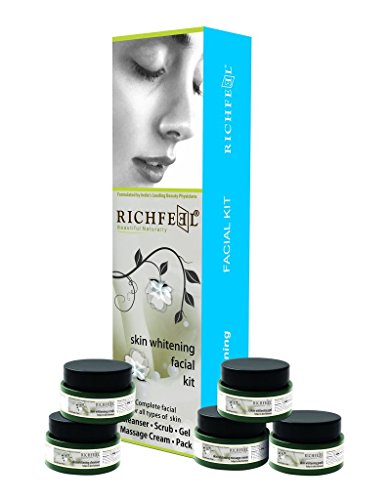 Richfeel Beautiful Natural Skin Whitening Facial Kit Complete Facial For All Skin
