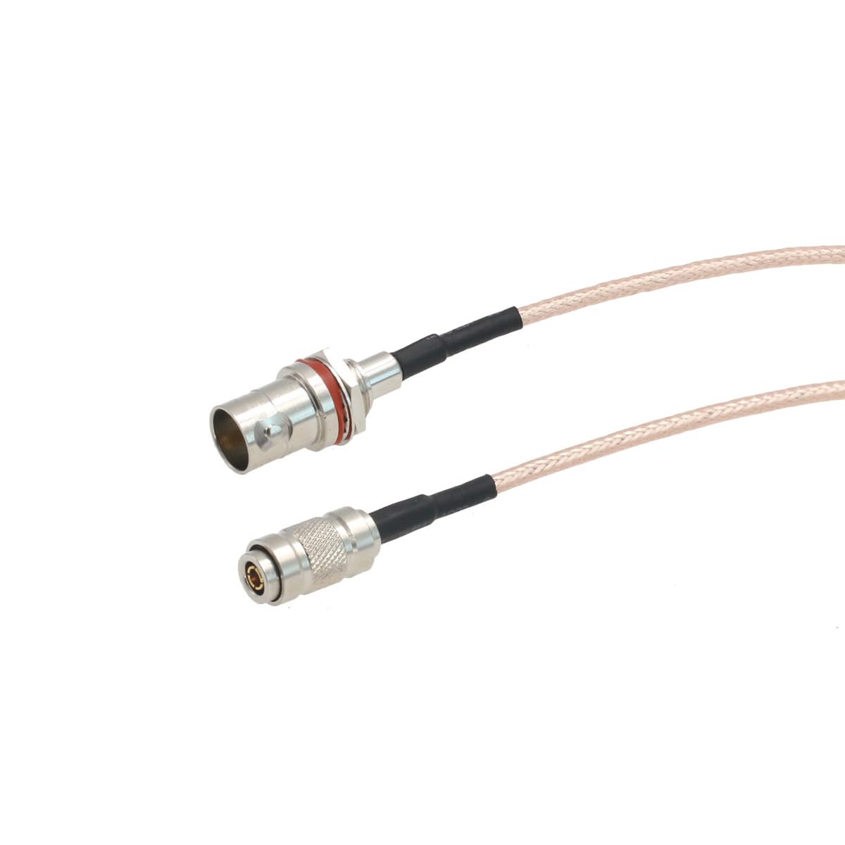 HangTon HD 3G SDI Adapter Cable for Blackmagic Video Assist Hyperdeck 75 ohm (15cm, DIN 1.0/2.3 to Female BNC RG179)