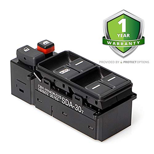Driver Side Power Window Switch 35750-SDA-H12 for 2003-2007 Honda Accord Sedan