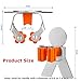 Broom Holder Wall Mount No Drill Damage To Wall Super Self Adhensive Broom and Mop Holder Stainless Steel Spring Clip Silicone Protector Broom Grippers Hold Up To 10 Pounds, 4 Pack