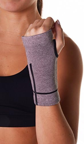 ZIPPERED MAGNETIC BAMBOO WRIST THERAPY SUPPORT BRACE