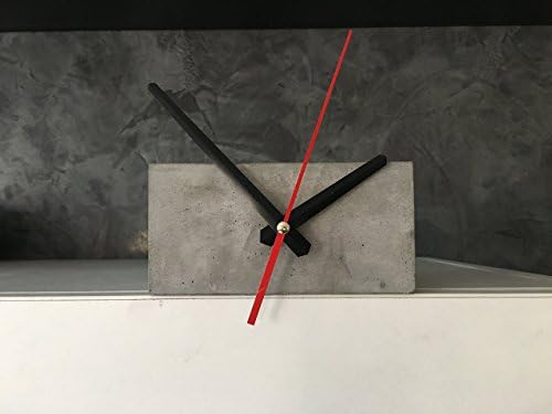 Concrete clock table Rectangular