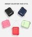AirPods Protective Case, MoKo Silicone Cover Shock Proof Protective Cover Skin with Carabiner & Dustproof Plug for Apple Airpods Charging Case, Green (Glow in Dark)