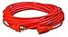 Southwire Light Duty Extension Cord, 50Ft, 16 Gauge, 3 Conductor, Outdoor Extension Cord, SJTW, Orange, 2308SW8803
