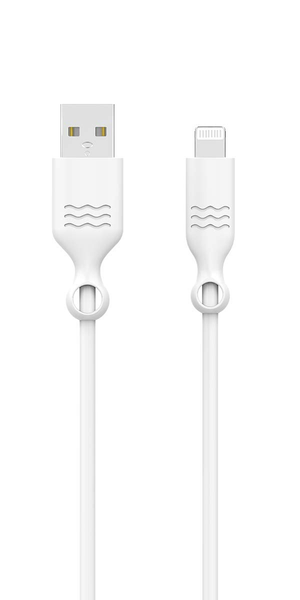 JUST GREEN Cable Eco MFI C89 3A 1.2 m White