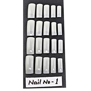 20 pcs Square Nails Tip(Nail No:1)