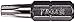 8 Point Star Bit. VEGA Double Square #1 Professional Grade 2 Square Drive Torx Bit Set. 125DS02A-5 (Pack of 5)