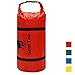GEERTOP Waterproof Adjustable Tent Compression Bag Lightweight Duffel Bag - for Camping Outdoor Sports (Red, for 4 to 5 Men Tent)